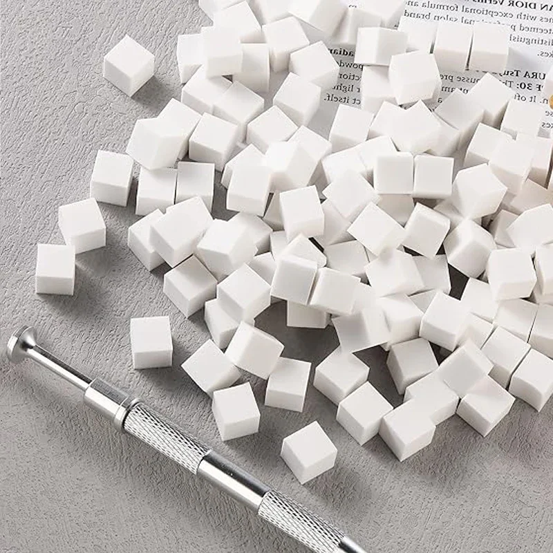 Ensemble d'éponges carrées pour Nail Art, 50 pièces, pinceaux dégradés, de vernis Gel, stylo à saisir, fournitures de manucure 229w: GRIS FONCÉ