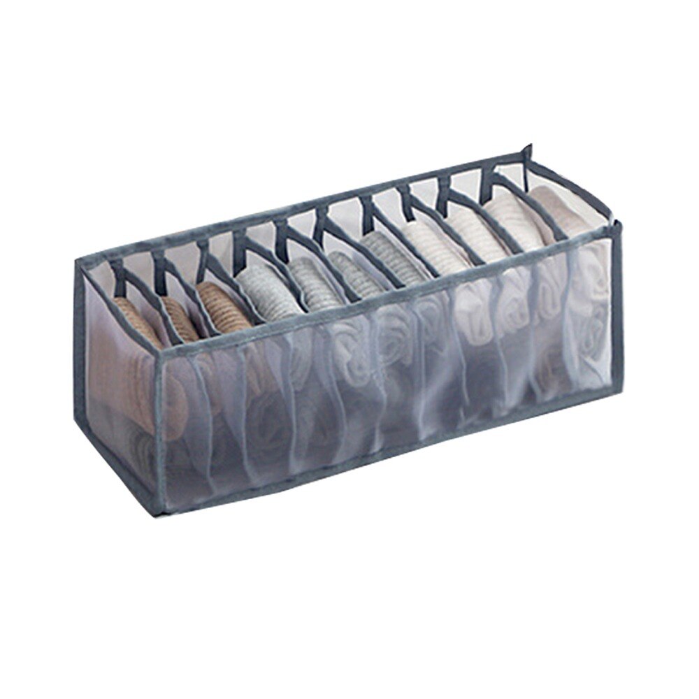 Jeans Storage Organizer Clothes Shorts Storage Boxes Waterproof Drawer Divider Closet Organizer Home Folding Pants Organizer: 11grids