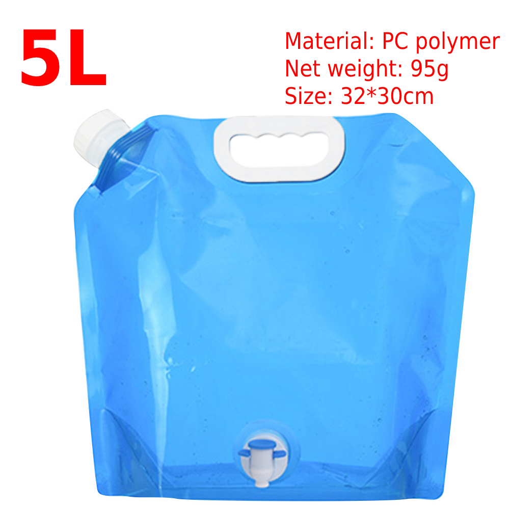 5/7.5/8/10/12/15L Capaciteit Outdoor Water Emmer Draagbare Rijden Wateater Emmer Draagbare Tank Container met Kraan Voor Camping: Roze