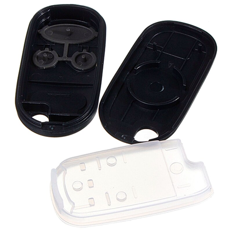 3-Knoppen Afstandsbediening Sleutelhanger Case Shell Cover Voor Honda Civic Crv Accord Jazz