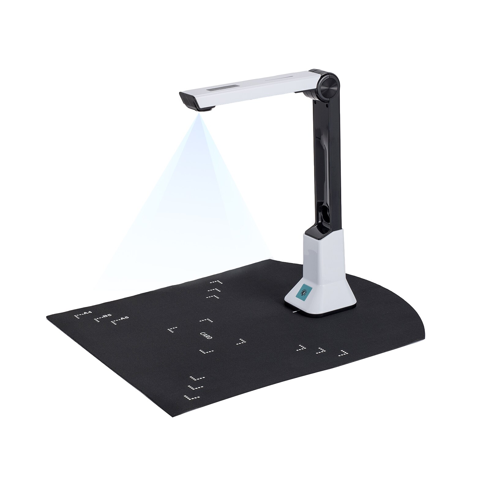 USB 2.0 Convenient 8 Million Pixel A4 Format High-definition Document High-speed Scanner Document Camera Bracket