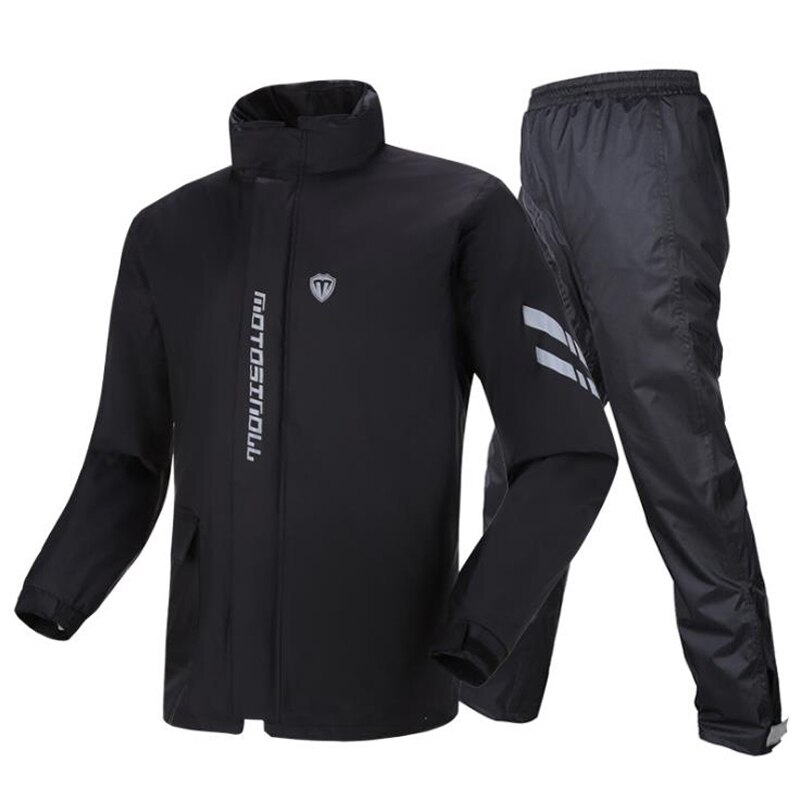 Conjunto de chubasquero para motocicleta para hombre, ropa de lluvia al aire libre, mono impermeable de pesca, abrigo de lluvia ultrafino, equipo de protección para ciclismo y senderismo, R-113