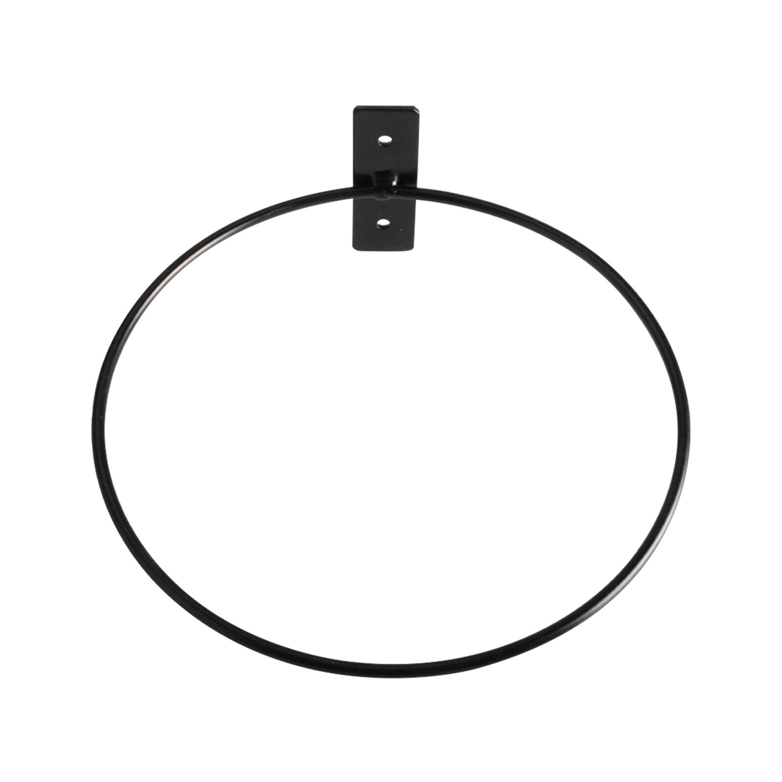 Hanging Planter Wall Mounted Home Balcony Bracket Yard Hook Stand Flower Pot Holder Ring Indoor Outdoor Iron Garden Support