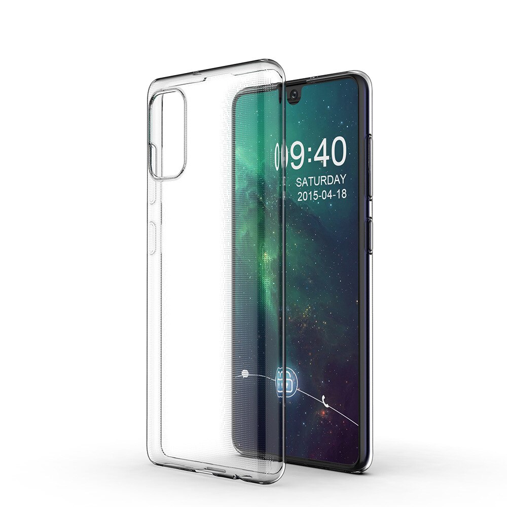 per Il caso di Samsung galassia A01 A11 A21 A31 A41 A51 A71 A91 TPU Del silicone Trasparente Custodia Morbida A01 A11 A21 a31 A41 A51 A71 5G Della Copertura Posteriore