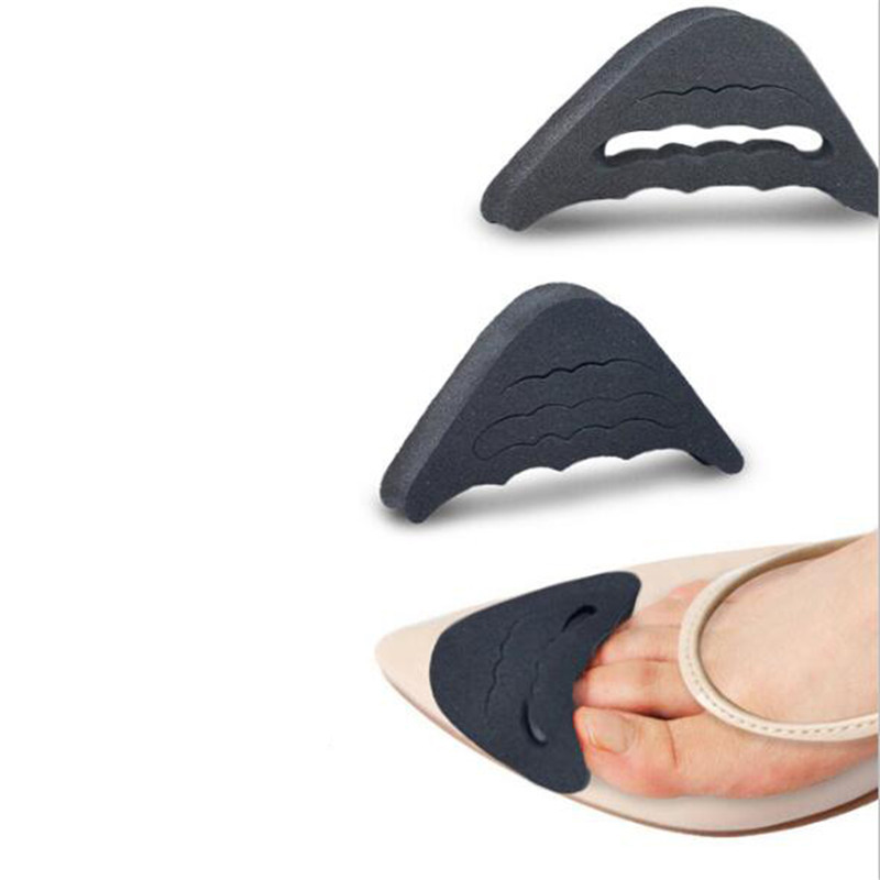 1 Pair Foot Care Toe Cap Sponge Plug Women Adjust Size Insoles Shoes High Heels Accessories Anti- Pain Cushion Insoles