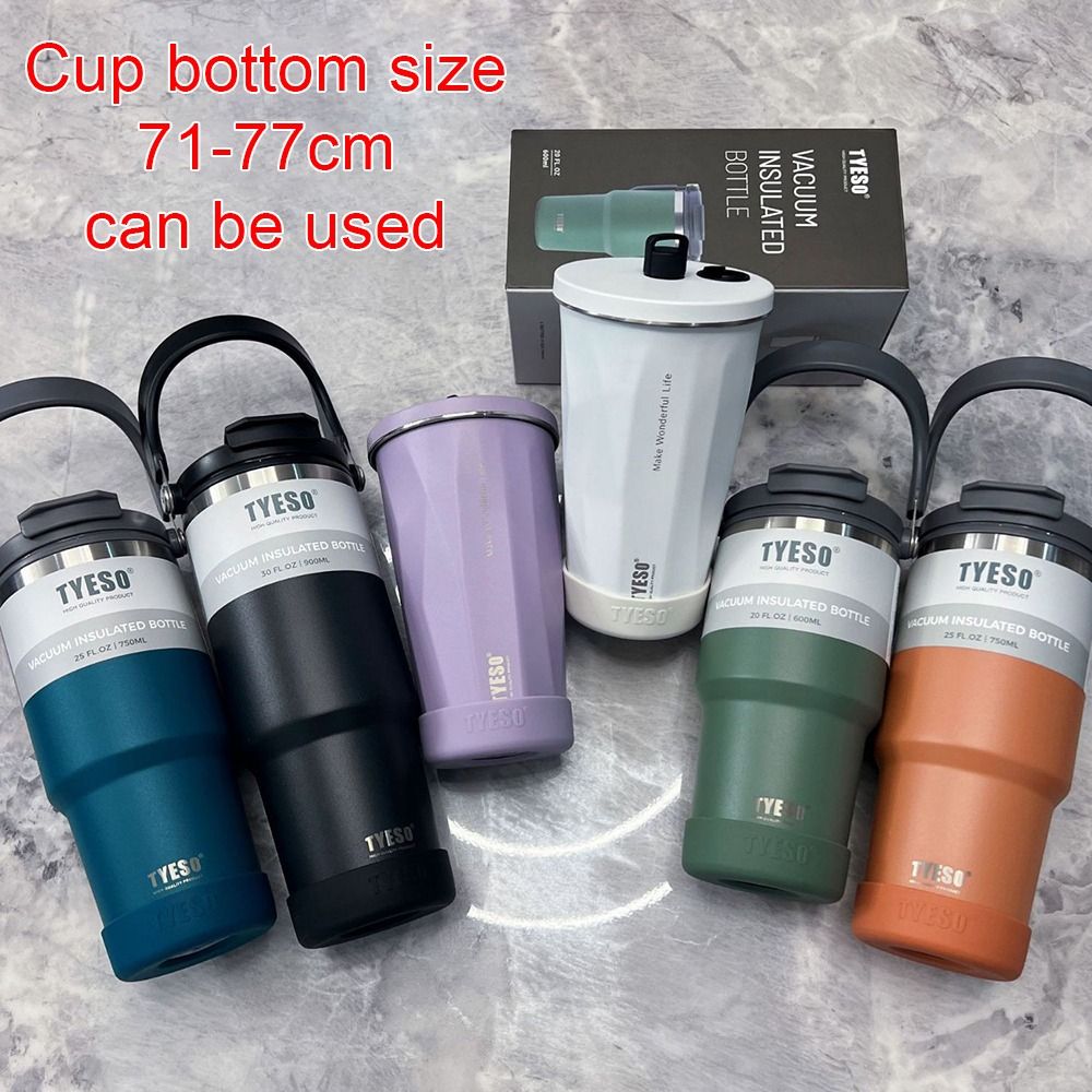 1Pcs Universal Silicone Anti Slip Bottom Cover for Tyeso Water Bottle Bottom Sleeve Cover Water Bottle 71mm to 77mm Diameter