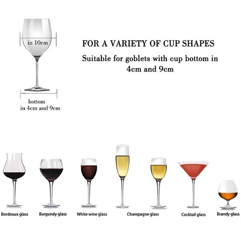 Estante para copa de vino de 4 filas debajo del Gabinete soporte de copas y vasos copa de vino de Metal organizador vasos almacenamiento COLGADOR PARA Bar Cocina