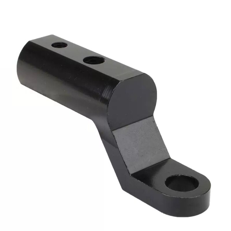 Motorfiets Accessoires Achteruitkijkspiegel Mount Extender Beugel Houder Klem Adapter Bar Telefoon Houder Stand Hevels Uitbreiding Rack: Black