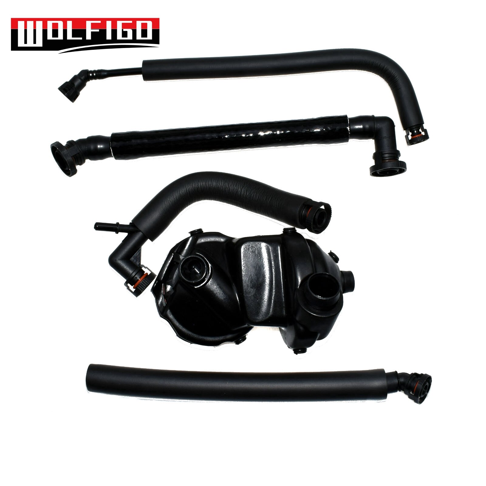 Wolfigo cvv veivhus lufteventil lufteslange kaldt vær klima for bmw sett 5 stk 11617533400,11617533398,11157532629