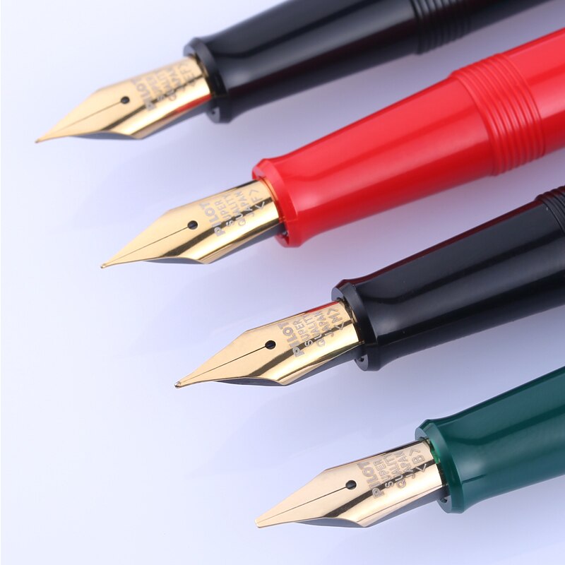 PILOT 78G Pen FP-78G Student Writing Ink Pen Transparent Fine EF / F/M Tip Wannian Gold Ink Pen Writing Painting Tools