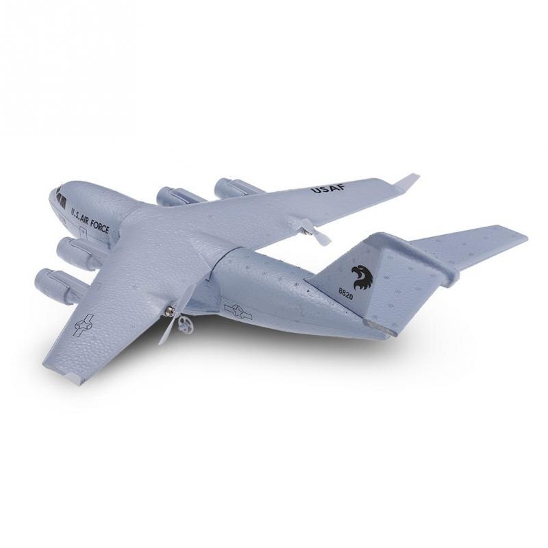 Rc Transport C17 Vliegtuig Fixed-Wing -Proof 373Mm Spanwijdte Geplaatst Epp Afstandsbediening Vliegtuigen Speelgoed