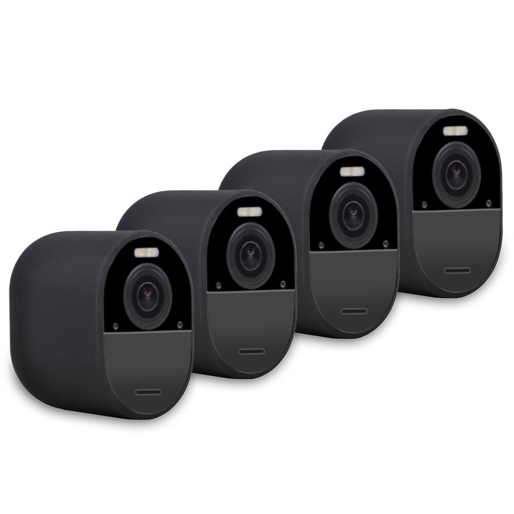 Beschermende Siliconen Skins Met Zonnedak Voor Arlo Ultra/Ultra 2 & Arlo Pro 3/Pro 4 Beveiligingscamera 'S