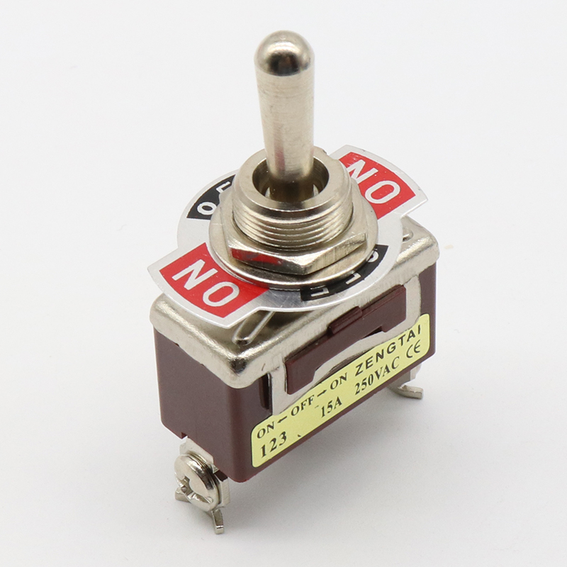 Silver Contacts 3 screw momentary toggle switch,(O... – Grandado
