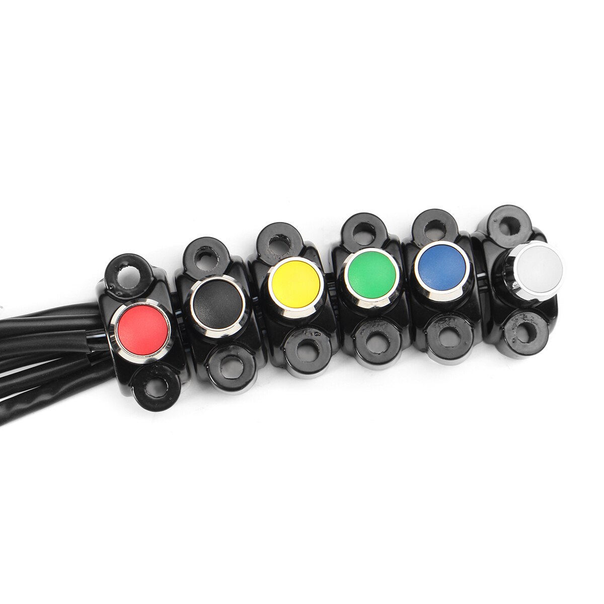 22mm CNC Billet Universal Motorcycle Dirt Bike ATV Engine Stop Start Kill Switch Button Engine Start Kill Switch