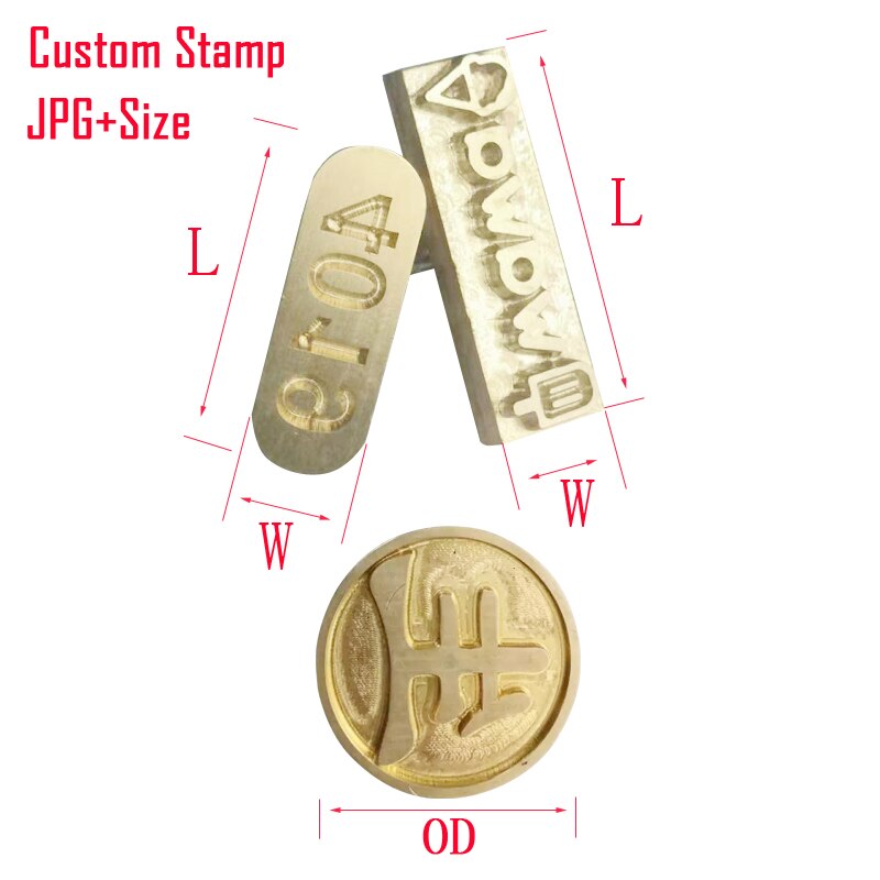 LOGO Stamp mold for Leather Foil embossing Dies Stamping Digital Alphabet For Leather Stamp DIY Mould copper bronzing die