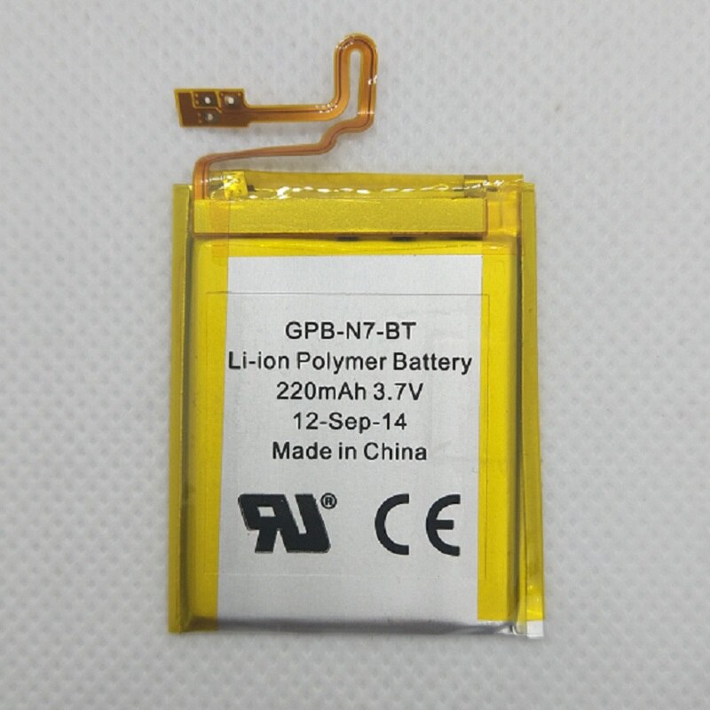 Batterij voor IPOD Nano 7 7th Gen Speler Bateria Lithium-polymeer Oplaadbare Accumulator Pack Vervanging 3.7 v 220 mah