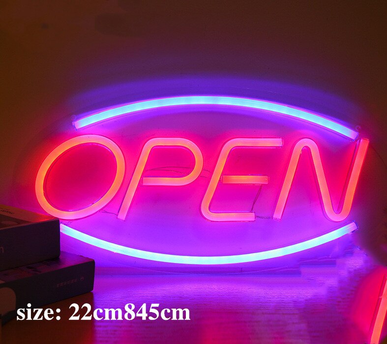 Rainbow Neon Sign Led Regenboog Licht Lamp Voor Bar Decor Regenboog Decor Neon Lamp Muur Decor Kerst Neon Lamp buis: Rood