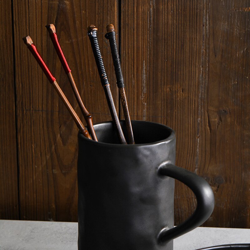 Palillos de madera Natural hechos a mano de estilo japonés para bebé, artículos para comer, palitos para picar con cuerda redondos, nueva venta, Japón/China