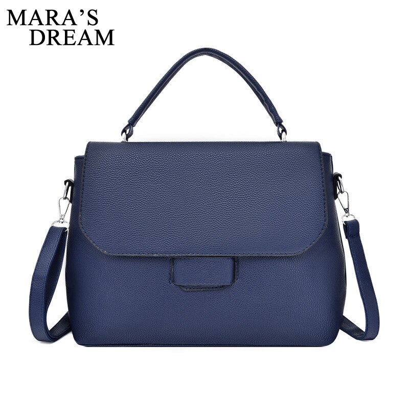 Maras dröm enfärgad pendlarväska trend vild axelväska enkel atmosfär messengerväska med stor kapacitet