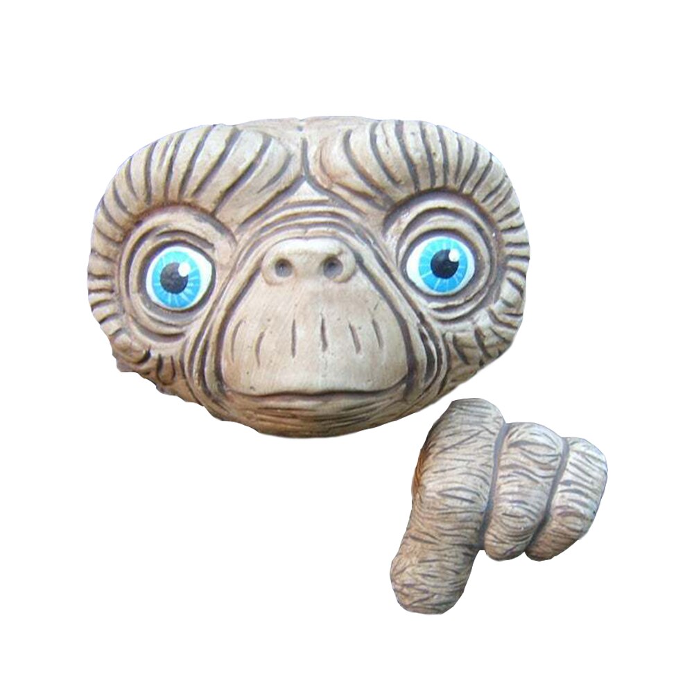 Alien Et Ornamenten Hars Ambachtelijke Alien Peeker Muur Hanger Yard Art Ornament Creatieve Huis Tuin Decoratie Hekken Deur Decor: Default Title