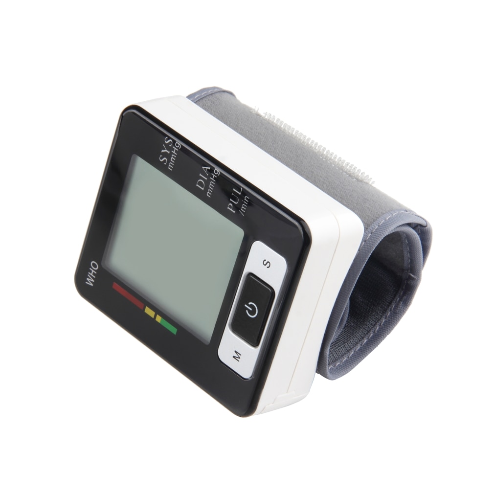 Bloeddrukmeter polsbloeddrukmeter monitor met polsband monitor tonometer automatische tensiometer bloeddrukmeter hartslagmeter