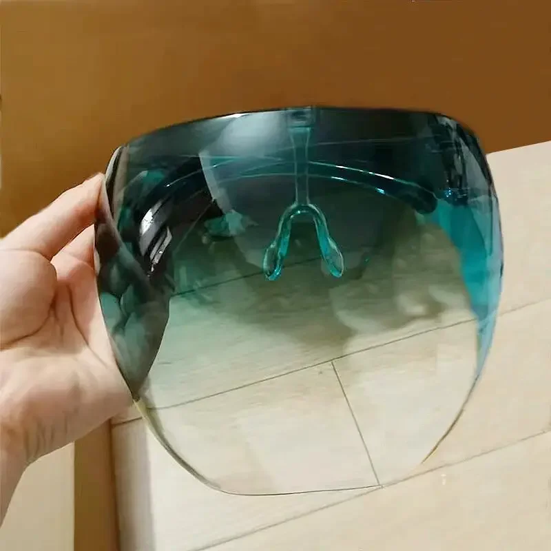Lunettes de soleil intégrales masque femmes hommes lunettes de protection lunettes lunettes lentille sphérique couverte Anti-pulvérisation lunettes de soleil de cyclisme