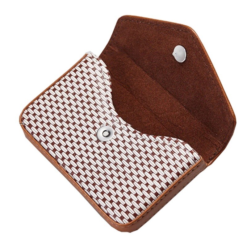 Porte-carte en cuir PU porte-carte d'affaires pour femme banque et crédit porte-carte Rfid portefeuille Auto Documents porte-cartes