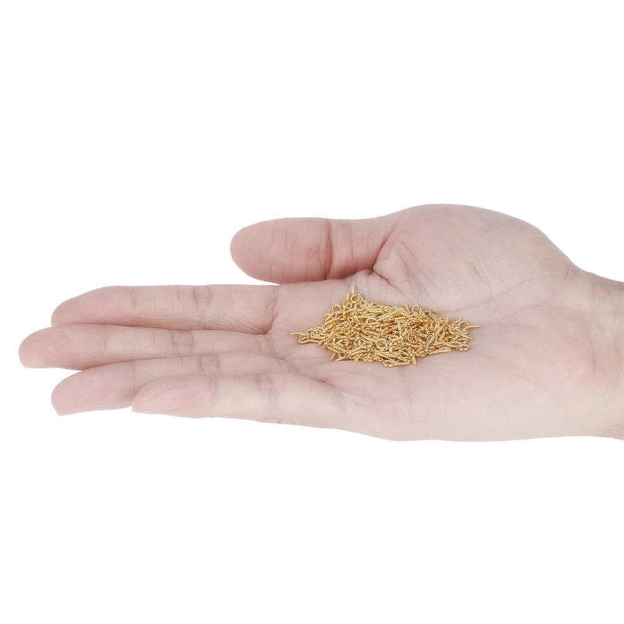 Jóias manguito 3 cores 200 pçs/saco pinos de olho eyepins liga rosca parafuso olho ganchos jóias descobertas bangle para mulher