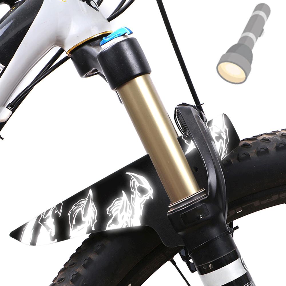 Sykkelskjerm foran bak mudguard sykling road mtb terrengsykkel sykkel fender med 6 feste stropp sykkel tilbehør