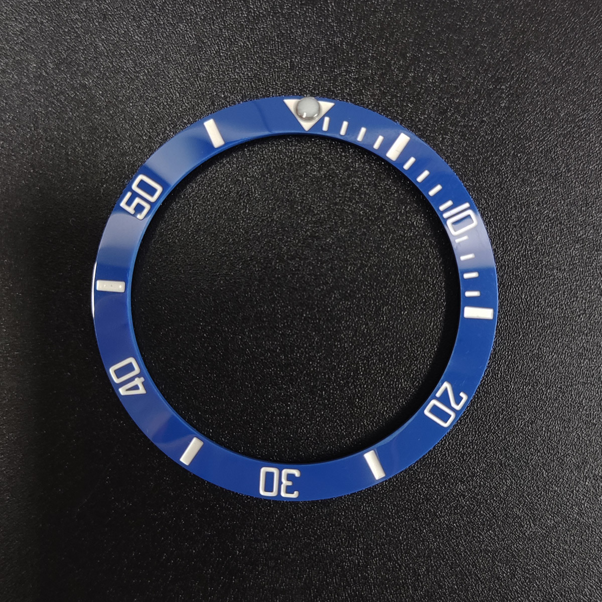 38*30.8mm Sloping Luminous Ceramic Bezel Insert Divers Replacement of watch accessories parts: No.6