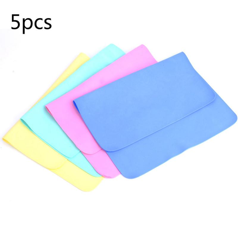 30*20CM Home Kitchen Microfiber Towels Absorbent Car Cloth For Cleaning Micro Fiber Wipe Table PVA Chamois Cham Kitchen Towels: 5pcs