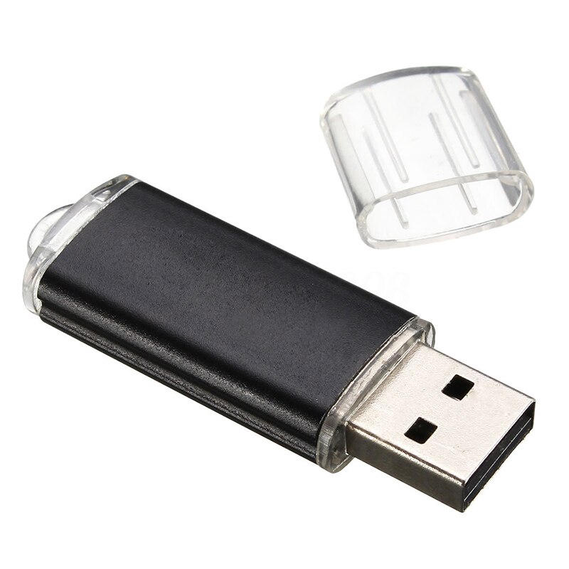 10 stücke 64MB USB 2.0 Blitz Erinnerung Stock Stock Daumen Schwarz