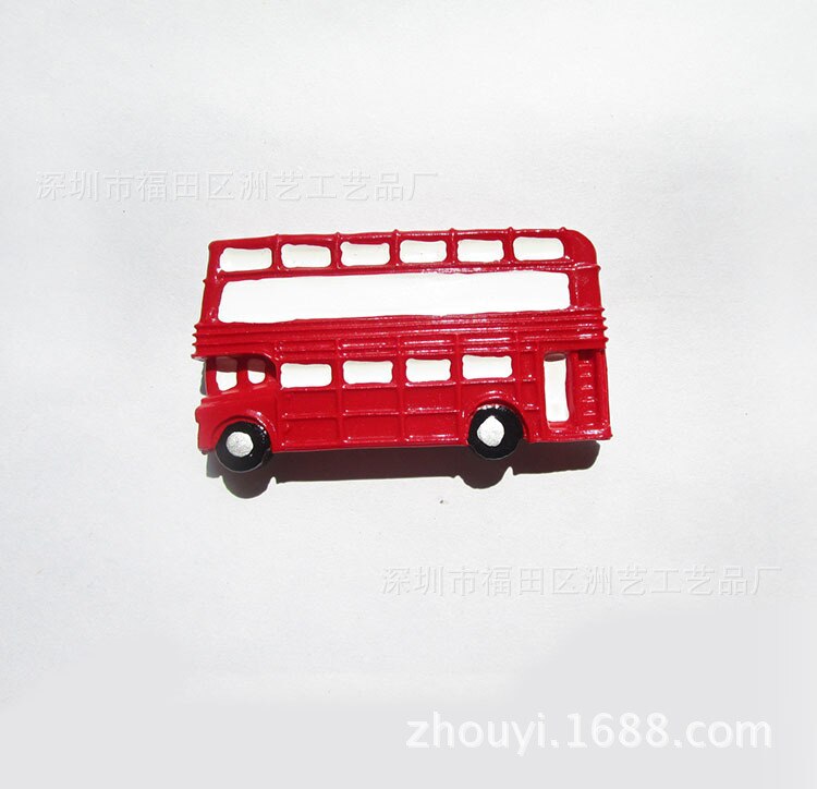 Aimant de réfrigérateur anglais, Bus de londres, soldat britannique, ours mignon, cabine téléphonique, Souvenir touristique, autocollants de réfrigérateur stéréo en résine