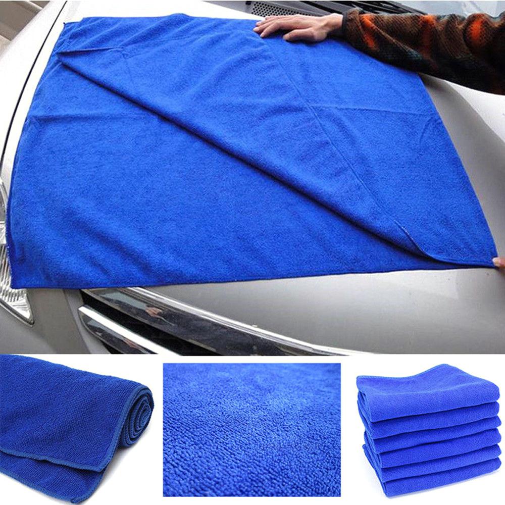 Blauw Grote Microvezelreinigingssysteem Auto Detailing Zachte Doeken Wassen Handdoek Duster Tool Snelle Levering