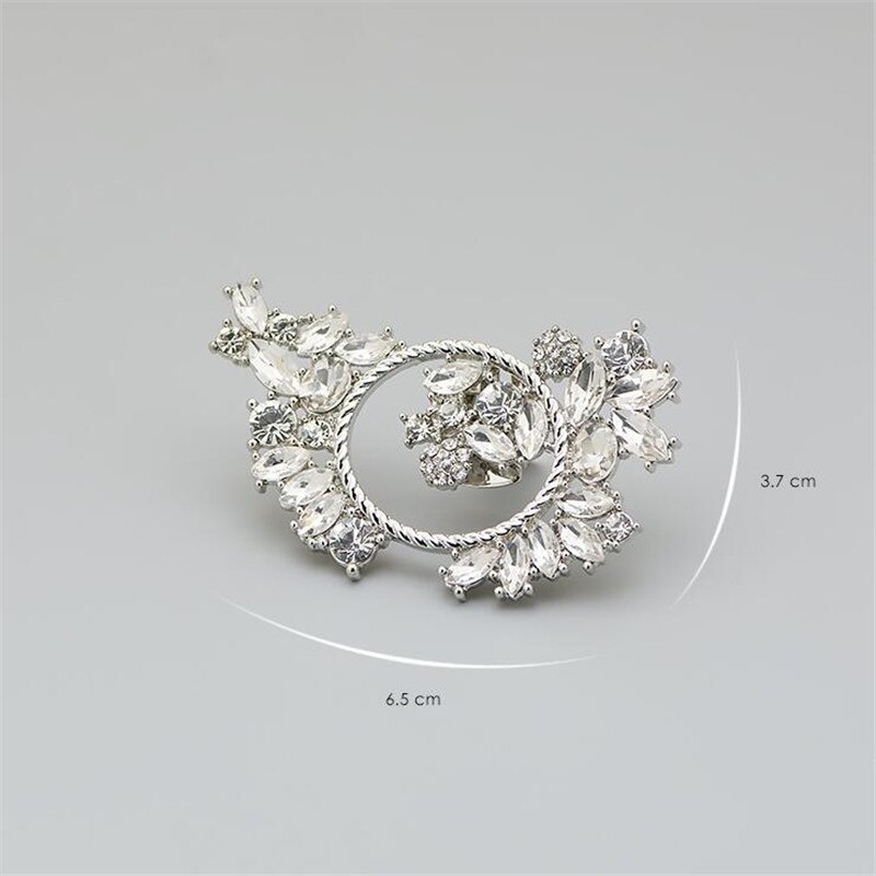 2 stuks schoenbedel met strass-steentjes, bloemgesp, afneembare schoenclips, bruids- en feestdecoratie