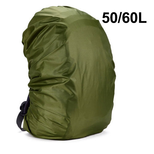 Mochila con cubierta para lluvia de 35L, 100L, 120L, bolsa impermeable para polvo, senderismo, Camping, bolsas militares grandes 90L 95L 110L, cubierta para lluvia xa41a: Rojo rosado