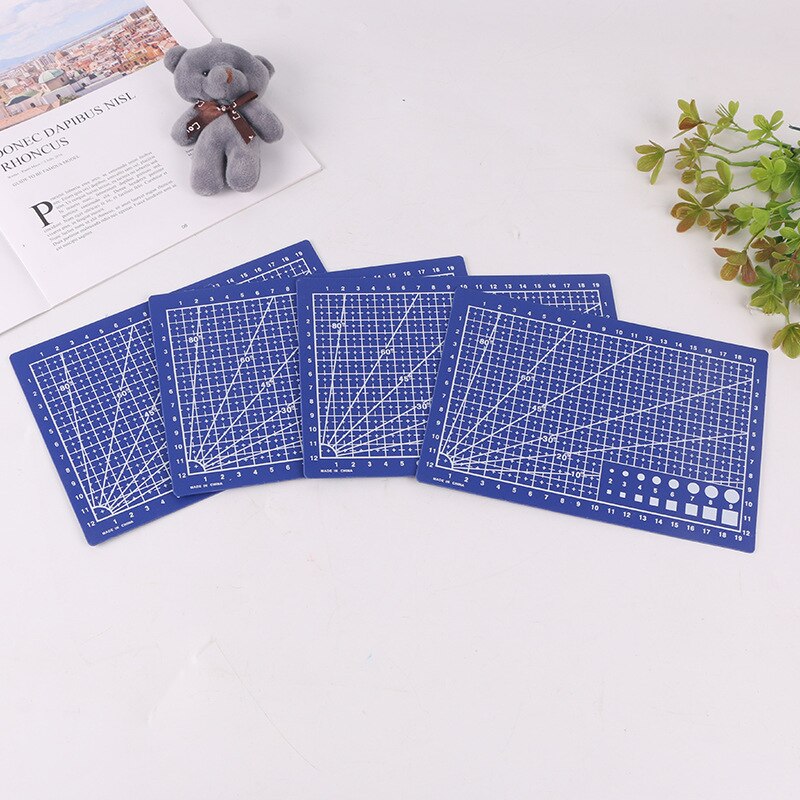 A5 cutting base plate PVC double-sided cutting plate scale plate office stationery