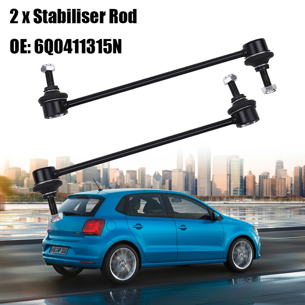2pz auto Stabilizzatore Asta 6Q0411315N Impedisce Il Corpo Da Rotolamento materiali di alta qualità durevole e ferma lunga vita di servizio