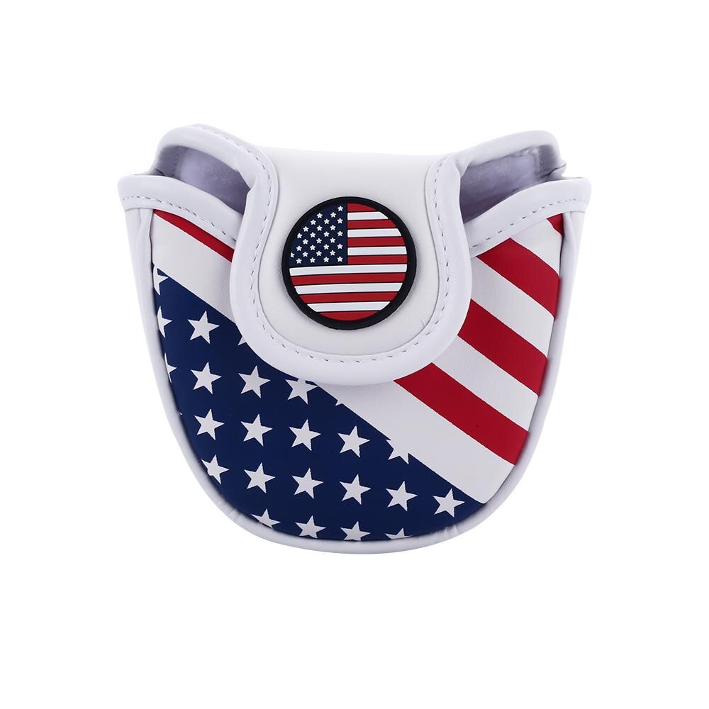 Draagbare Club Iron Cover Golf Head Cover Pu Sport Entertainment Beweging Golf Club Cover Duurzaam Wit Praktische