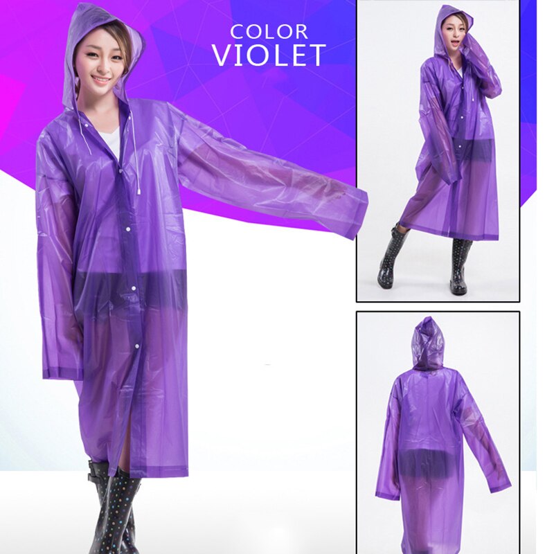 Schutzhülle regenmantel Geschmack Poncho erwachsene männer und frauen verdickt EVA regenmantel für Wandern tourismus