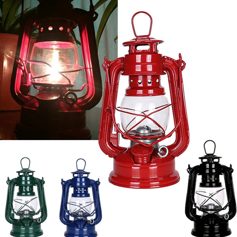 Lámpara de queroseno para acampar, farol de estilo Retro, linterna de tormenta de petróleo, lámpara de Metal para exteriores, piezas de herramientas de jardín, accesorios de repuesto, 1 ud.