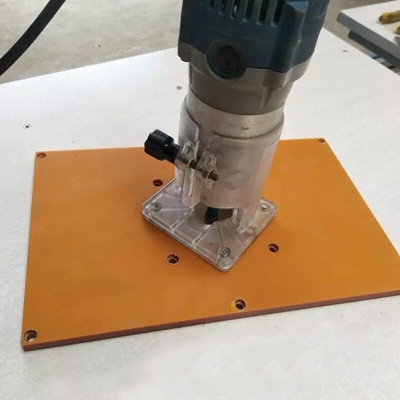 Router Table Insert Plate Table Trimming Machine Electric wood milling For Woodworking Bench Router Plate Tools