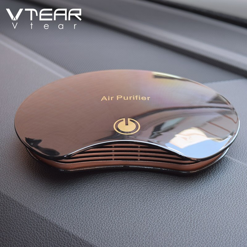 Filtro purificatore d'aria per auto Vtear ionizzatore filtro aria ioni negativi freschi con filtro rimuovi accessori auto formaldeide PM2.5