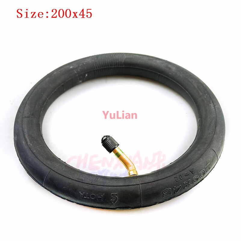 8-Inch 200X45 Band Binnenband Fit Elektrische Scooter Scheermes Scooter E-Scooter Vouwen Scheermes E-Scooter: Inner tube