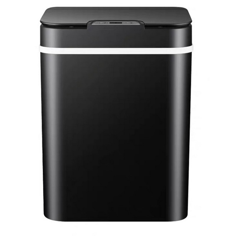 Trash Can Garbage Touchless Automatic Stainless Steel for Home Kitchen Bedroom JA55