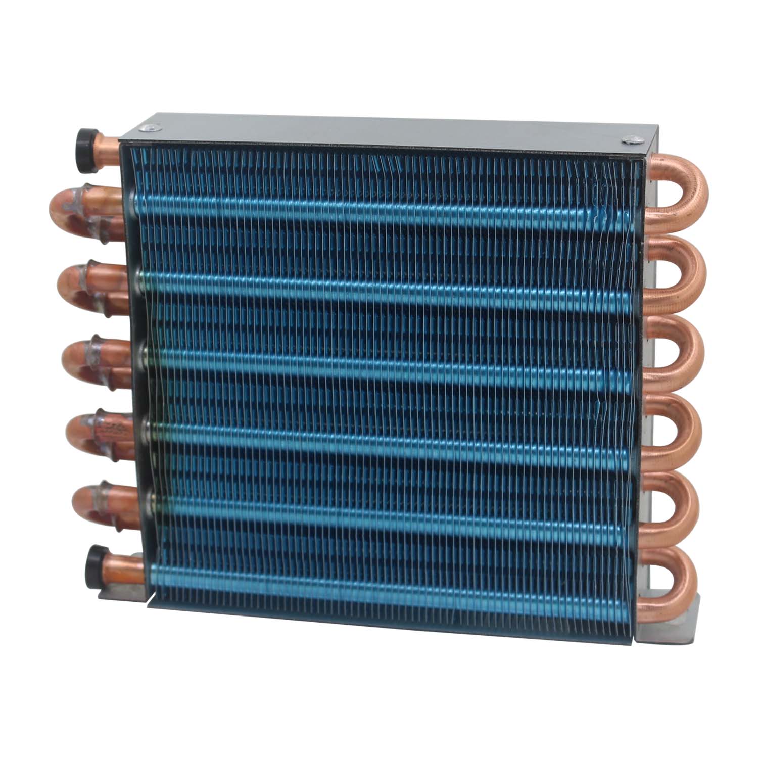 Scambiatore di calore dell&#39;evaporatore del radiatore di raffreddamento ad acqua del Mini condensatore con il tubo di rame di 7MM