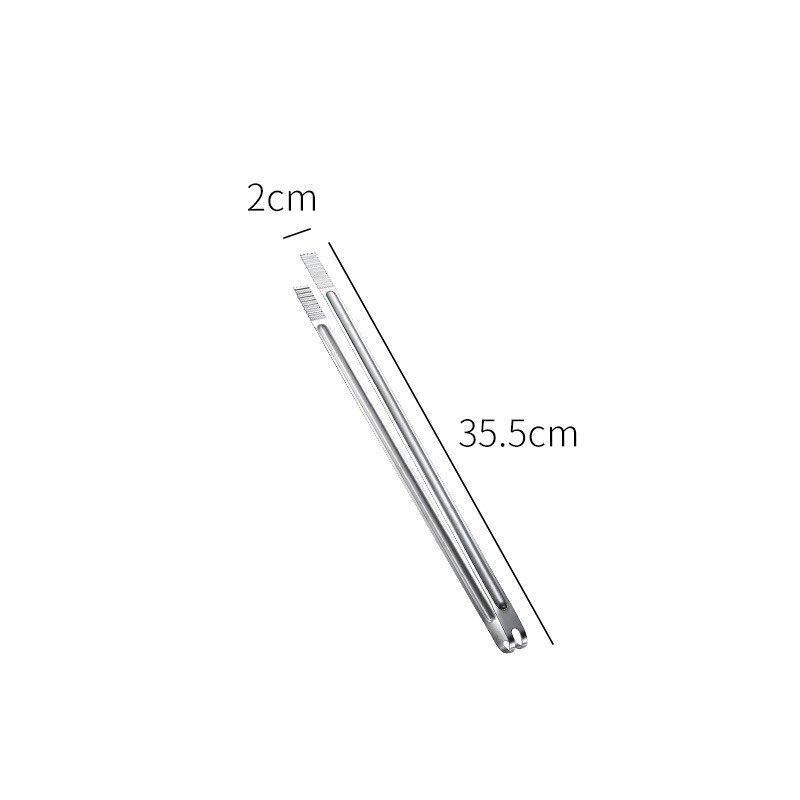 7-Size Roestvrij Staal Suiker Tang Bar Ice-Cube Clip Pincet Koffie Thee Voedsel Serveren Gereedschappen Brood Desserts klem Keuken Gadgets: 14 Inches