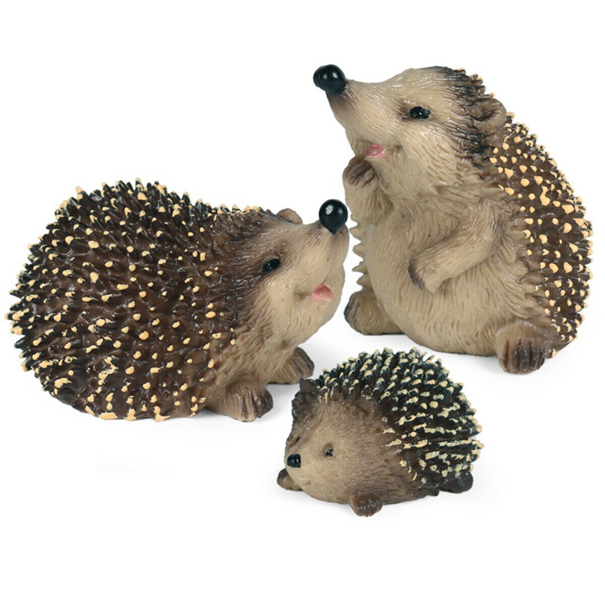 3Pcs Hedgehog Model Jungle Wild Dier Figuur Realistische Erinaceinae Decoratie Educatief Speelgoed Voor Kinderen Kid Collection: Default Title