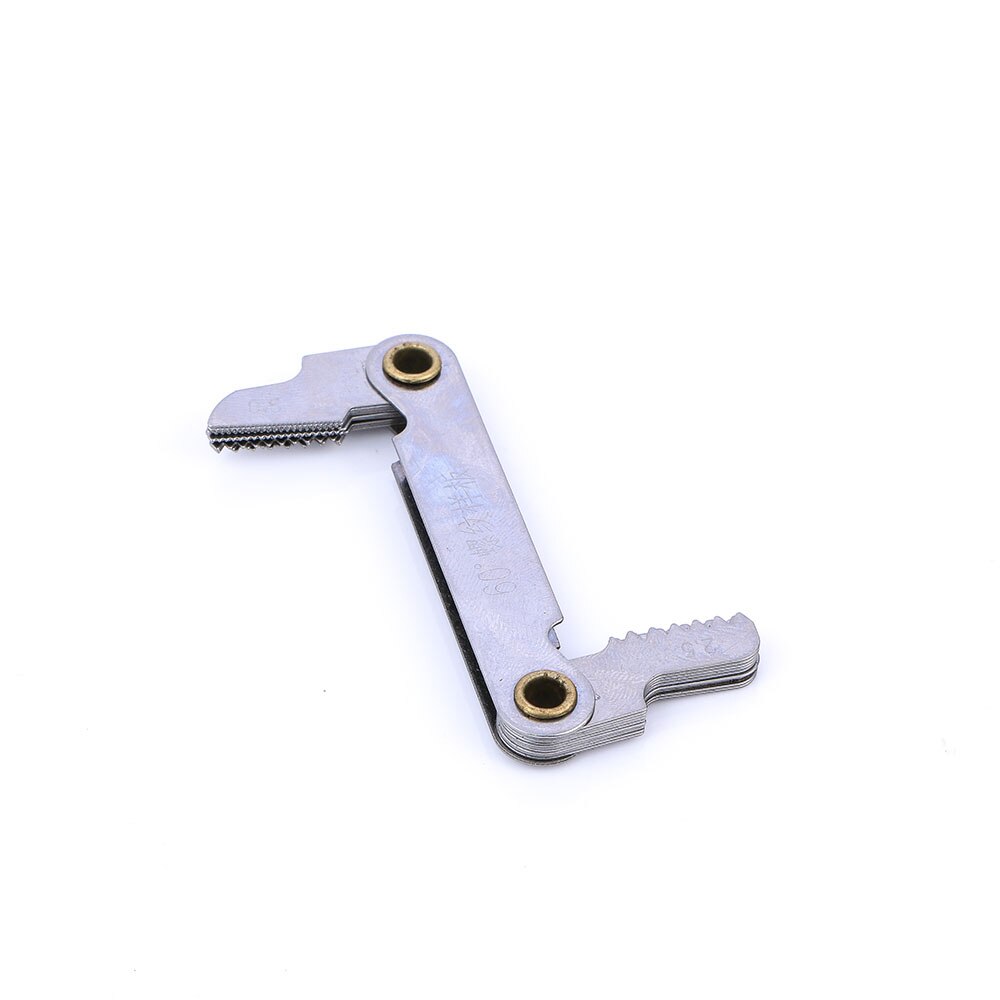 Thread Measuring Gage 60 Degree Metric Screw Thread Pitch Gauge For Measuring Tool Thread Screw Pitch Gauge