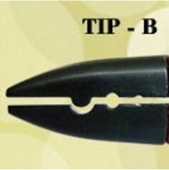 noi/EUR spina di Fusione di Ferro Connettore Cheratina legame Strumenti di Temperatura Regolabile mini di Fusione del Ferro del Connettore: US spina rosso TIP B